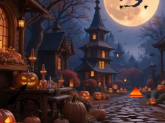 Gra Halloween Spider Web Treasure Escape w Internecie