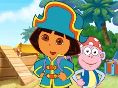 Gra Dora The explorer Dora's Pirate Boat Treasure Hunt w Internecie