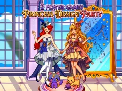 Gra 2 Player Games Princess Design Party w Internecie