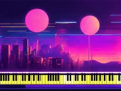 Gra Piano Game star 5 w Internecie