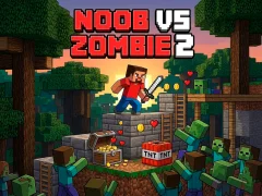 Gra Noob vs Zombie 2 w Internecie