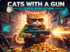 Gra Cats with a Gun Clicker Evolution w Internecie