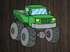 Gra Monster Truck Jigsaw w Internecie
