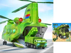Gra US Army Cargo Transport Truck Driving w Internecie
