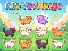 Gra Idlle Cat Merge w Internecie
