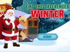 Gra Find The Differences Winter w Internecie