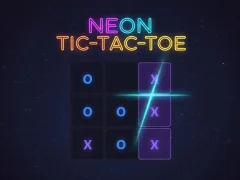 Gra Neon Tic-Tac-Toe w Internecie