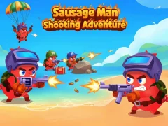 Gra Sausage Man Shooting Adventure w Internecie