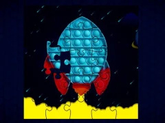 Gra Pop It Rockets In Space Jigsaw w Internecie