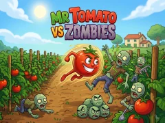 Gra Mr Tomato VS Zombies w Internecie