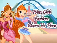 Gra Winx Club Fashion: Bloom vs Flora w Internecie