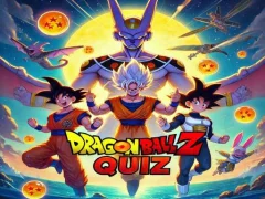 Gra Dragon ball quiz w Internecie