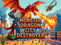 Gra Monster Dragon City Destroyer w Internecie