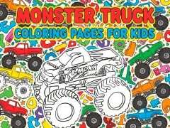 Gra Monster Truck Coloring Pages For Kids w Internecie