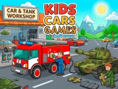 Gra Kids Cars Games w Internecie