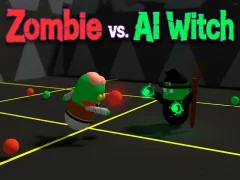 Gra Zombie vs. AI Witch w Internecie