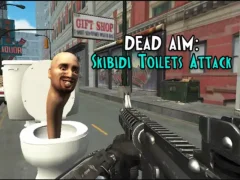 Gra Dead Aim: Skibidi Toilets Attack w Internecie