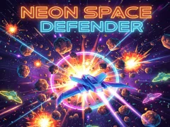 Gra Neon Space Defender w Internecie