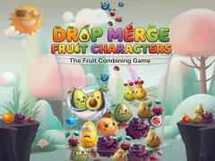 Gra Drop Merge Fruit Characters w Internecie