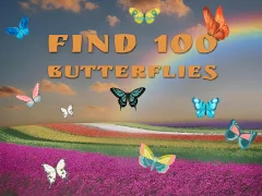 Gra Find 100 butterflies w Internecie
