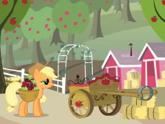 Gra My Little Pony Applejack's Apple Harvest w Internecie