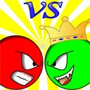 Gra Red ball vs green king w Internecie