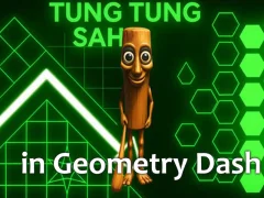 Gra Tung Tung Sahur in Geometry Dash w Internecie