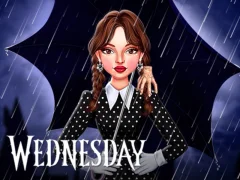 Gra Celebrity Wednesday Addams Style w Internecie
