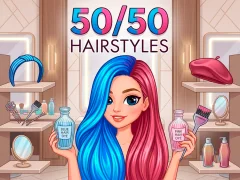 Gra 50/50 Hairstyles w Internecie