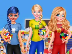 Gra BFF Princess Vote For  FIFA 2018 Quarter Finals w Internecie