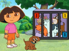 Gra Dora The explorer Dora's Puppy Adventure w Internecie