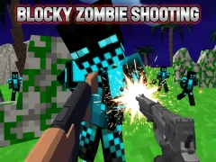 Gra Blocky Zombie Shooting w Internecie