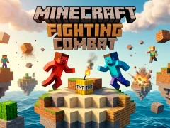 Gra Minecrafts Fighting Combat w Internecie