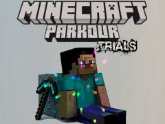 Gra Minecraft Parkour Trials w Internecie
