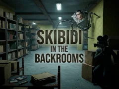 Gra Skibidi In The Backrooms w Internecie