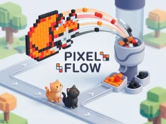 Gra Pixel Flow w Internecie