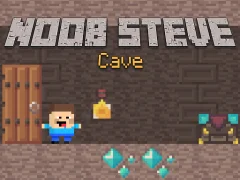 Gra Noob Steve Cave w Internecie