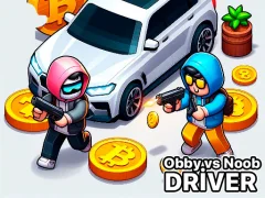 Gra Obby vs Noob Driver w Internecie