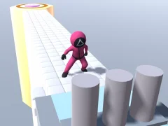 Gra Squid Gamer Runner Obstacle w Internecie