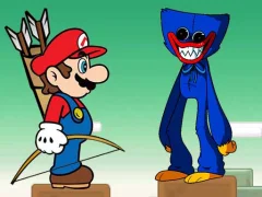 Gra Mario vs Huggy Wuggy w Internecie