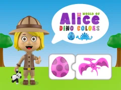 Gra World of Alice Dino Colors w Internecie