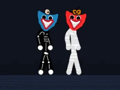 Gra Stickman Huggy Spooky Holiday w Internecie