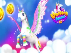 Gra Unicorn Run 3D w Internecie