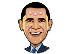 Gra Celebrity Pimple Pop w Internecie