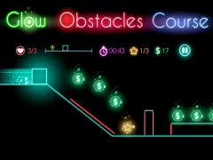 Gra Glow obstacle course w Internecie