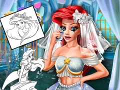 Gra Coloring Book for Ariel Mermaid w Internecie