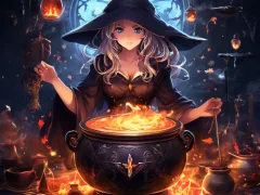 Gra Anime girls Witchcraft w Internecie