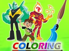 Gra Ben 10 Coloring w Internecie