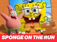 Gra Sponge on the Run Jigsaw Puzzle w Internecie