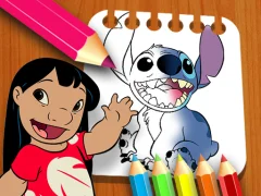 Gra Lilo and Stitch Coloring Book w Internecie